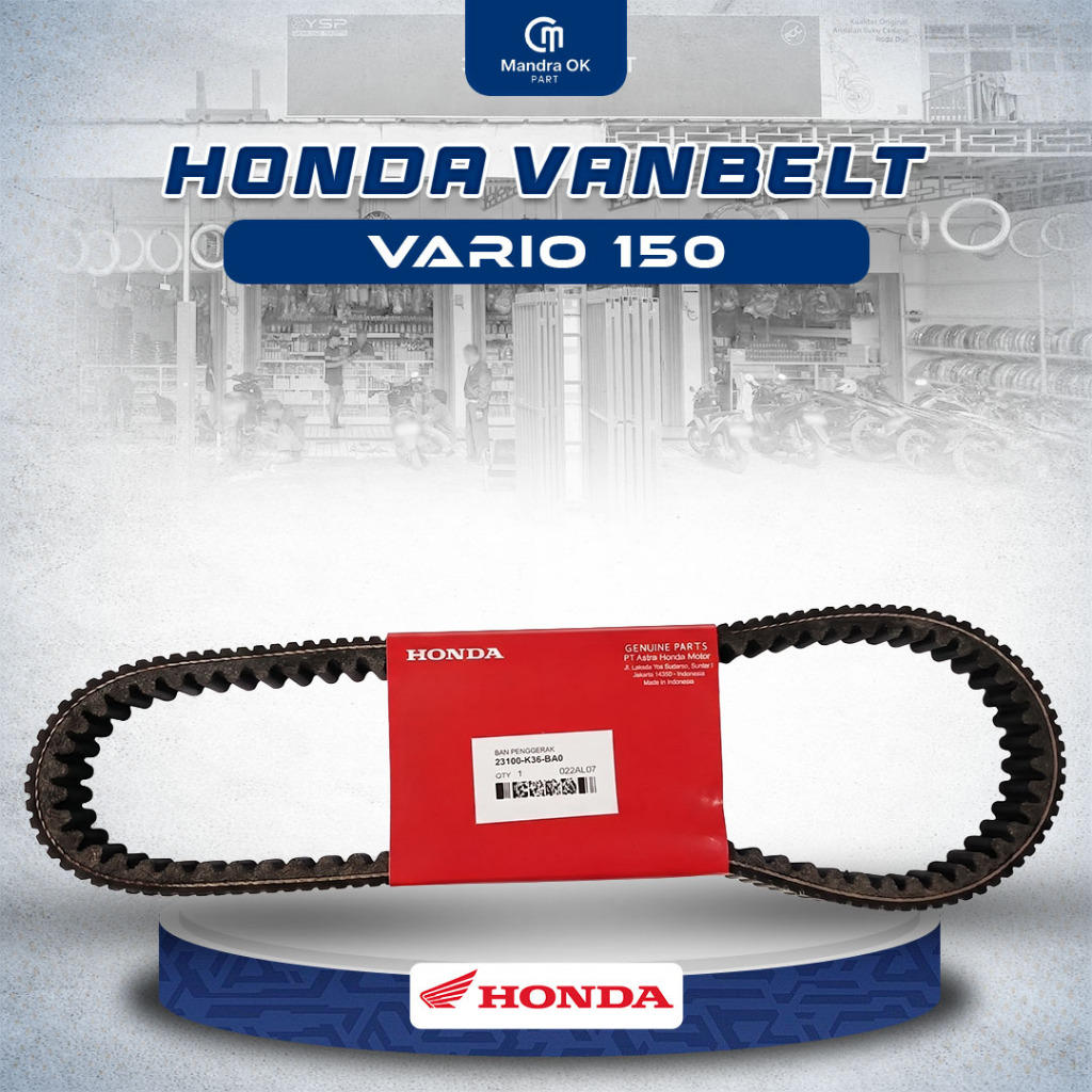 VANBELT ONLY HONDA VARIO 150 23100-K36-J01