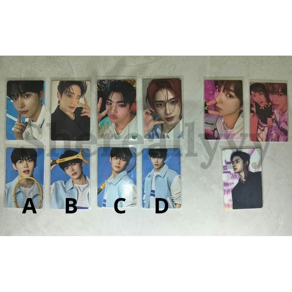 Photocard อย่างเป็นทางการ Zerobaseone ZB1 YHMAH hanbin jiwoong geonwook ริคiy matthew