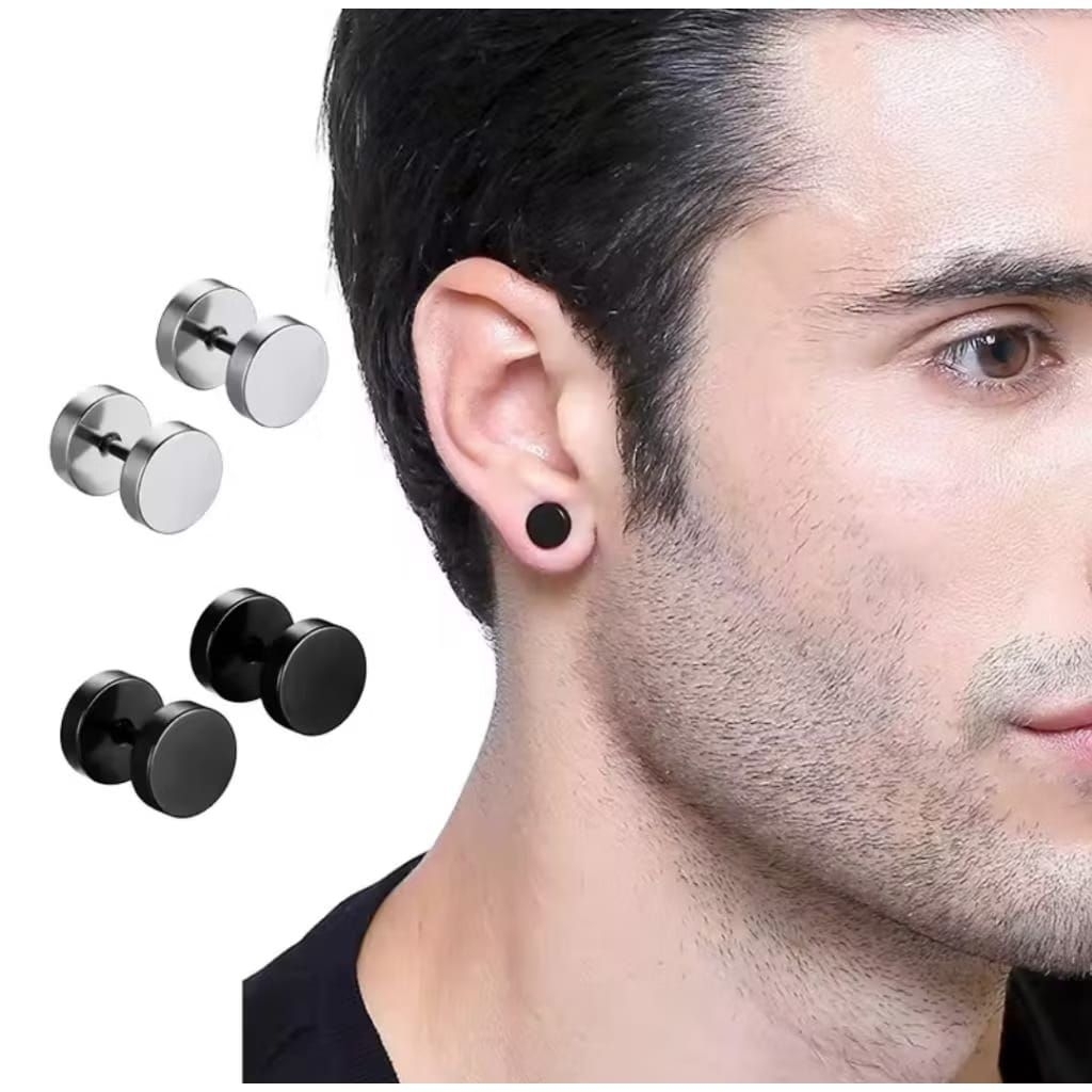 BARBEL PIERCING EARRINGS สําหรับผู้ชาย/ผู้หญิง