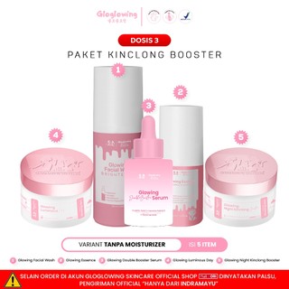 DOSIS 3 - Paket Kinclong Booster - Gloglowing Skin Care