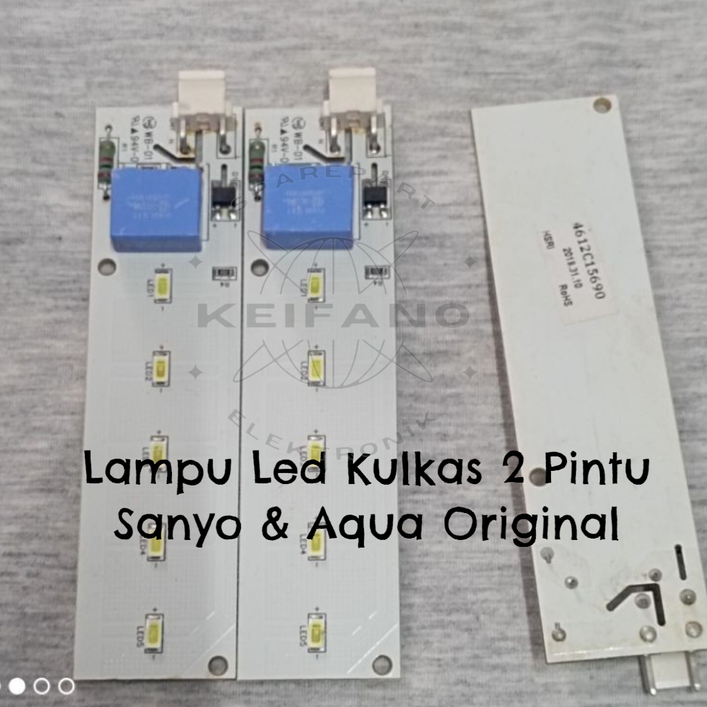 ไฟ Led ตู้เย็น 2 ประตู Sanyo Aqua ดั้งเดิม