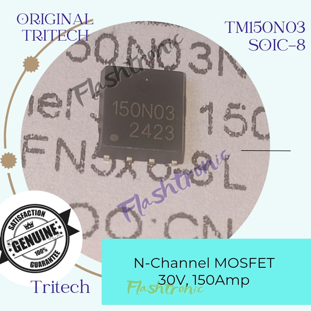 150N03 TM150N03NF N-MOSFET 30V 150Amp Tritech Ori