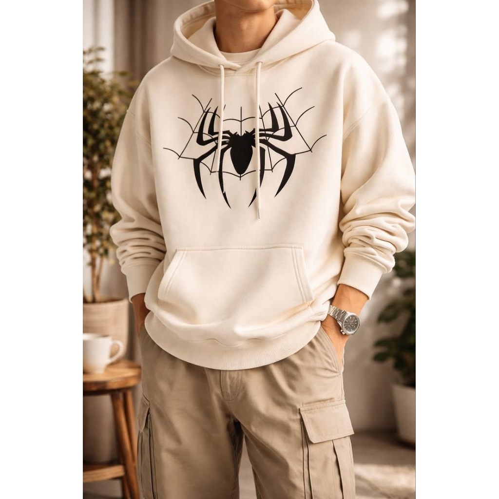 SPIDER HOODIE เสื้อกันหนาว JUMPER FOR TEENS และผู้ใหญ่