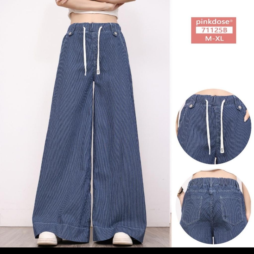 JENNY PANTS IMPORTED STRIPED JEANS/BEST QUALITY IMPORTED กางเกงขายาวผู้หญิง