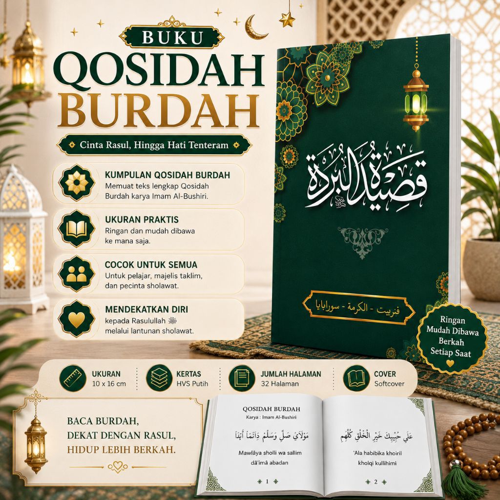 NABI QOSIDAH ARAB BURDAH PROPHETS PRAYER