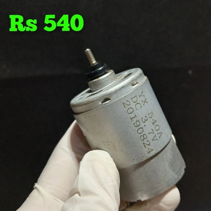 RS540 มอเตอร์ DC ความเร็วสูง RPM Dynamo