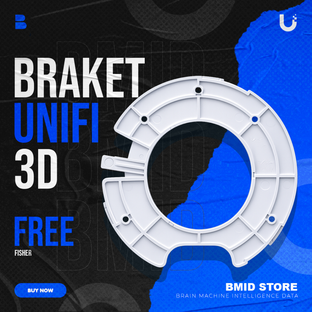 Unifi AP AC Pro / AC HD / U6 Pro Bracket – ดีไซน์ดั้งเดิมพิมพ์ 3D, ตัวยึดที่แม่นยําและแข็งแรง