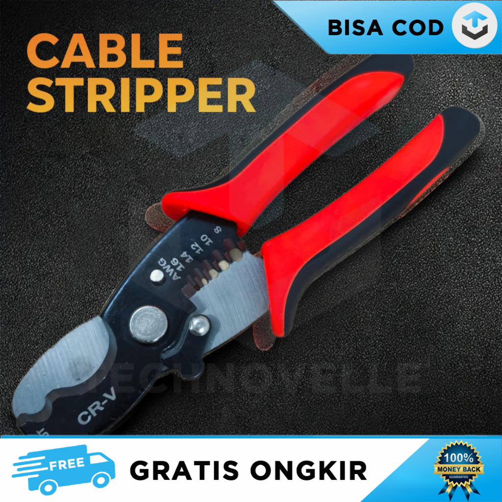 COMBINATION PLIERS เครื่องตัดสายไฟ BES CONECTOR PLUG กันน้ําซิลิโคนสายสแตนเลสการออกแบบมัลติฟังก์ชั่น