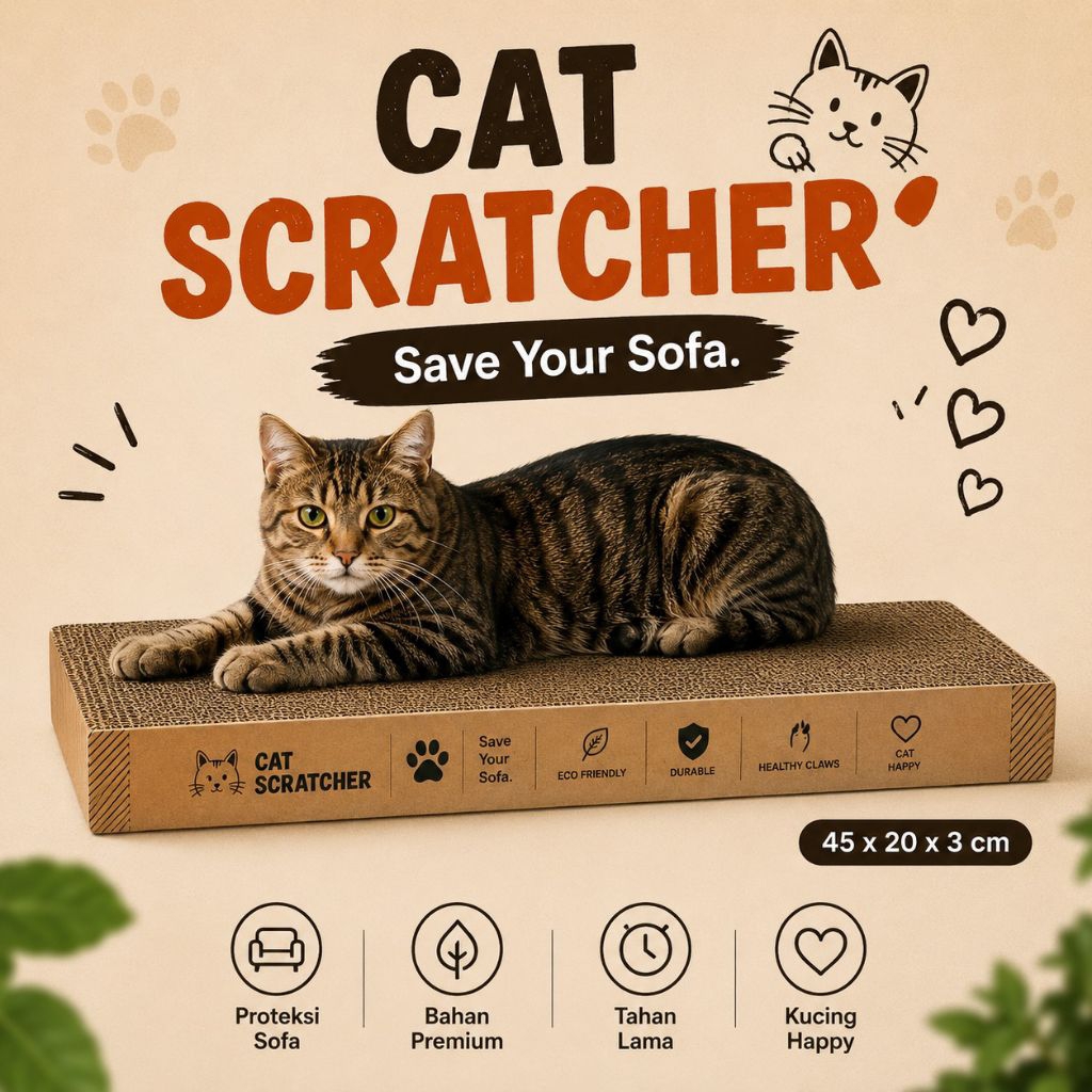 Cat SCRATCHER CAT SCRATCH ANTI CLAW SOFA ของเล่นแมว