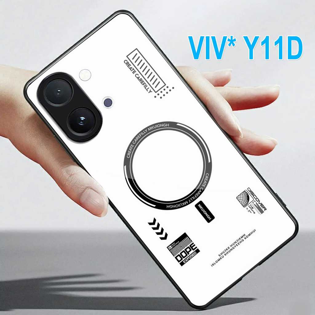 SoftCase Glass Kaca VIVO Y11D-VIVO Y11D - เคส HP VIVO Y11D-VIVO Y11D - N206