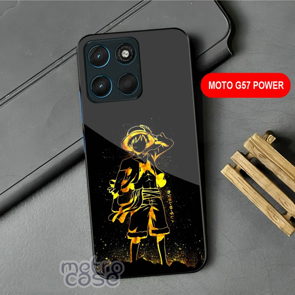 Softcase Glass Shiny Glass MOTOROLA MOTO G57 POWER - MOTO G57 POWER - MOTOROLA - ONEPIECE MOTIF G33