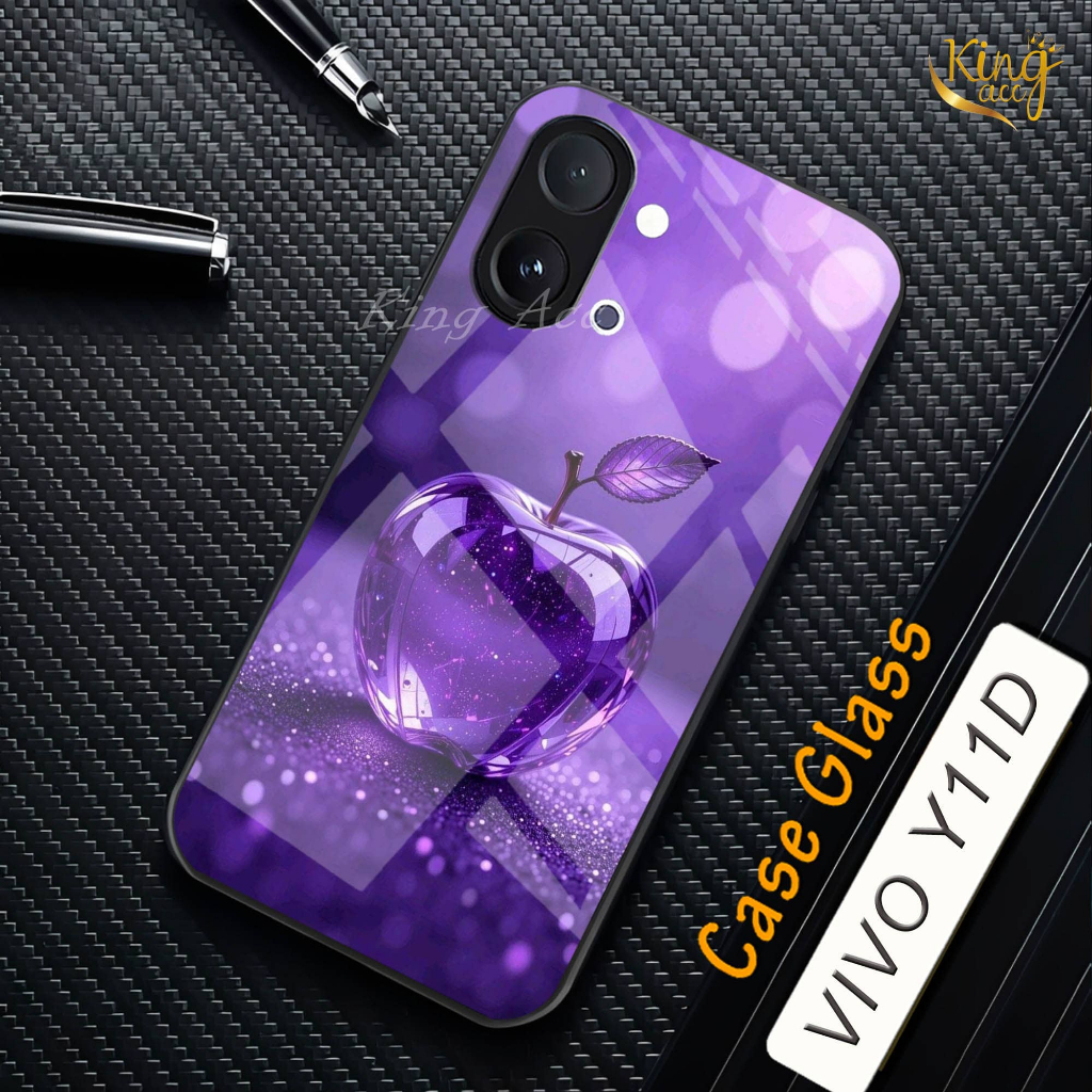 HP Glitter Glass เคสโทรศัพท์สําหรับ Vivo Y11D - เคสโทรศัพท์ Vivo Y11D - K84