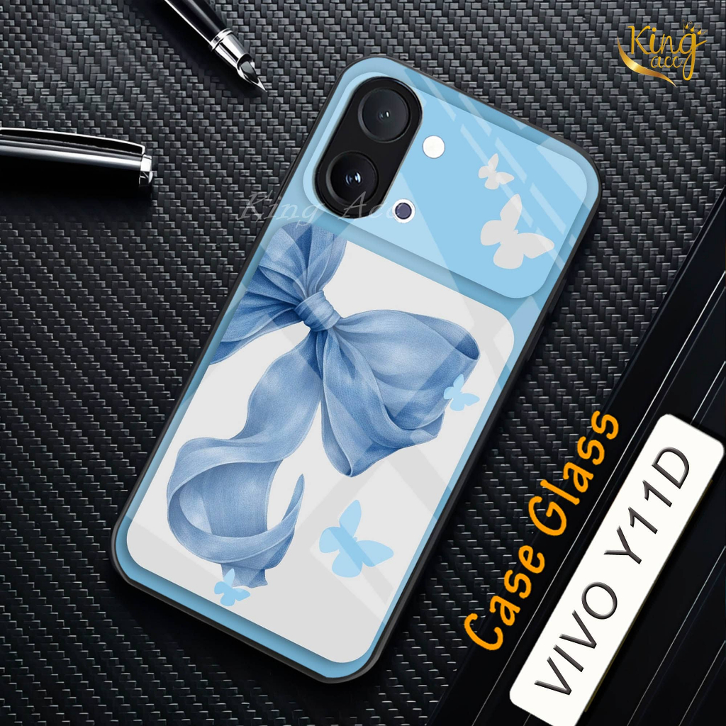 HP Glitter Glass เคสโทรศัพท์สําหรับ Vivo Y11D - เคสโทรศัพท์ Vivo Y11D - K116