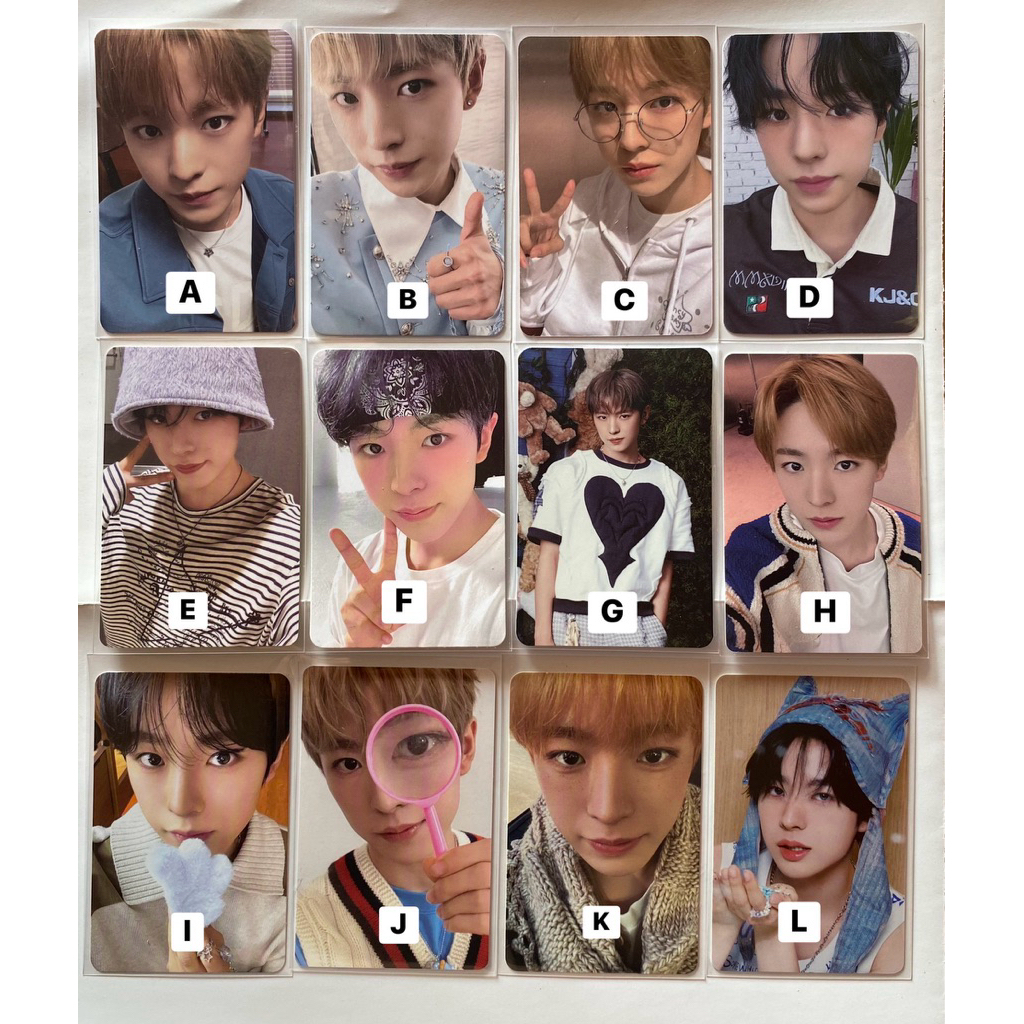 แว่นตา Photocard Yushi อย่างเป็นทางการ Nctzone QQ pc yushi nct wish