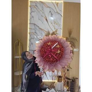TERBARU! BUKET BUNGA PITA SATIN KOREAN STYLE Model Gembul Kriwil