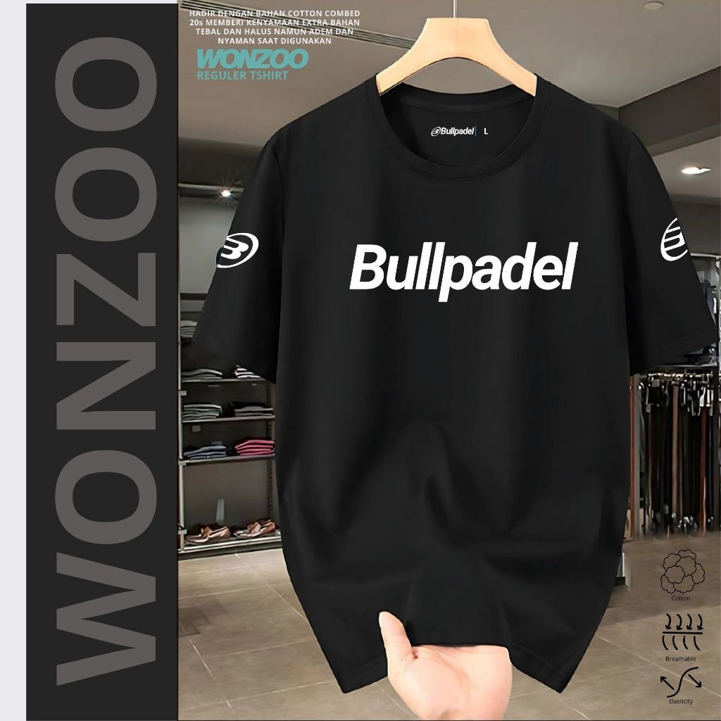 เสื้อยืด WILSON PADEL BABOLAT, HEAD, NOX, BULL, WINDON PADEL-PREMIUM QUALITY