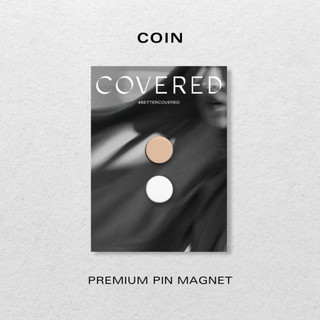 Covered Official - COIN PIN MAGNET (Set 2) | Peniti Hijab | Aksesoris Hijab
