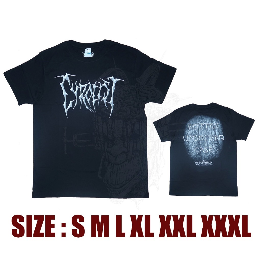 TSHIRT CYROCIST - โลโก้เคส Rotten Unsolved