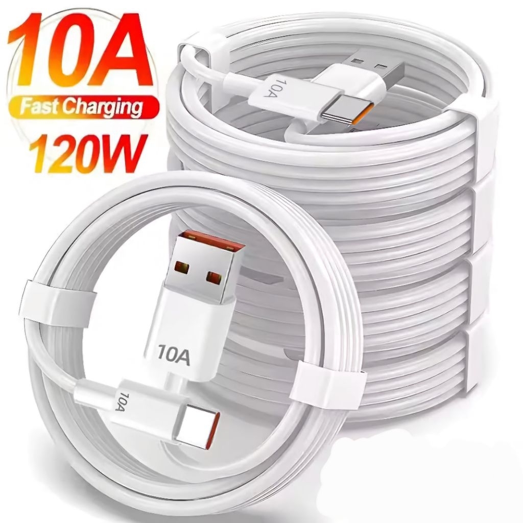 สายชาร์จ USB type C to USB / VOOC Quick super Charger Cable 10A 1 / 2 / 3 เมตร