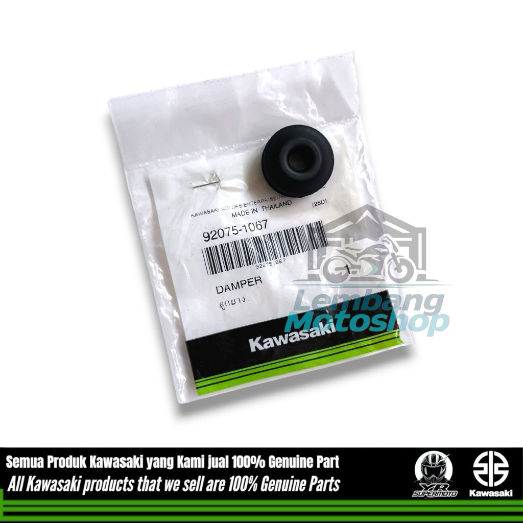 ยางแดมเปอร์แฟริ่ง V Grill Ninja RR เก่า Kawasaki 92975-1067