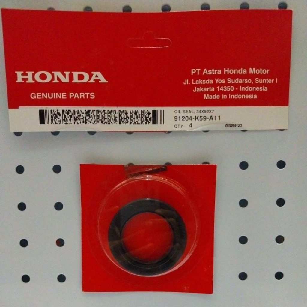 91204K59A11 ซีลน้ํามัน 34/52/7 PCX REAR AXLE SEAL