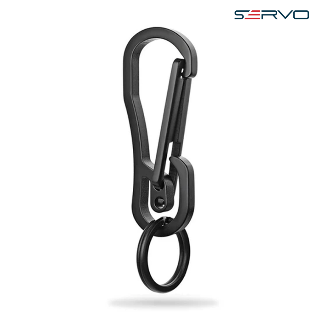GANTUNGAN Servo Road - พวงกุญแจคาราบิเนอร์เหล็ก SRV-MG002A พวงกุญแจ Carabiner พวงกุญแจรถรถจักรยานยนต