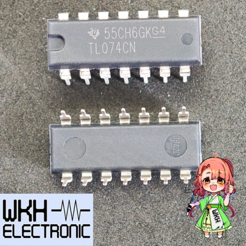 ต้นฉบับ TL074CN DIP TL074 TL 074CN Quad JFET Op Amp