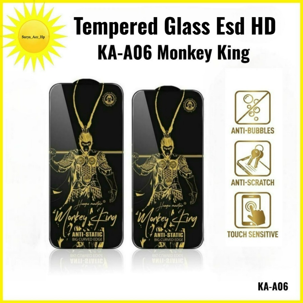 กระจกนิรภัย Esd HD KA-A06 Monkey King สําหรับ Infinix GT 30 Gt 30 Pro Gt 50 Pro สมาร์ท 10 10 Hd สมาร