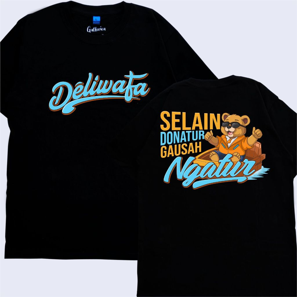 เสื้อยืด DELWAFA VIRAL 2025 - เสื้อยืด JAMAN DOONATUR