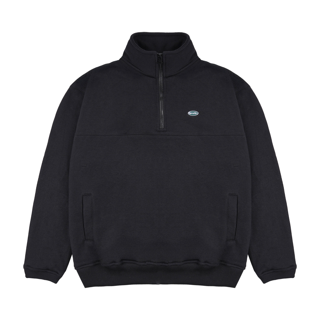 เสื้อแจ็คเก็ตผู้ชาย House of Smith - Seize Halfzip Black 2 - เสื้อแจ็คเก็ตซิปครึ่ง