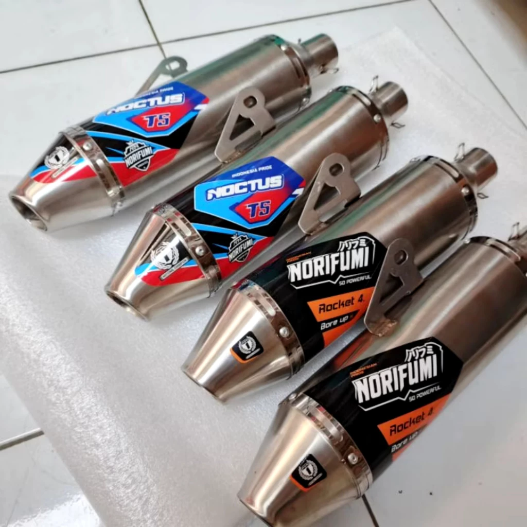 Norifumi Noctus T5 และ Rocket 4 ท่อไอเสียสแตนเลส 38 มม. กระป๋องเท่านั้น