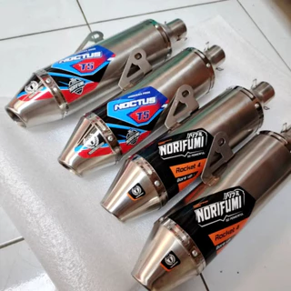 Norifumi Noctus T5 และ Rocket 4 ท่อไอเสียสแตนเลส 38 มม. กระป๋องเท่านั้น