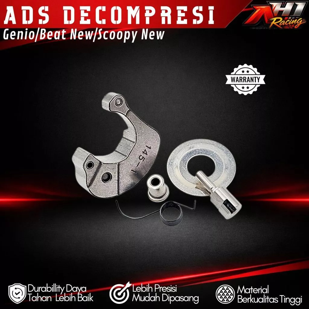 AH1 Ads Decompression ADS Decompression Camshaft Genio Scoopy ใหม่ Beat Deluxe Beat ใหม่ AH1 Racing