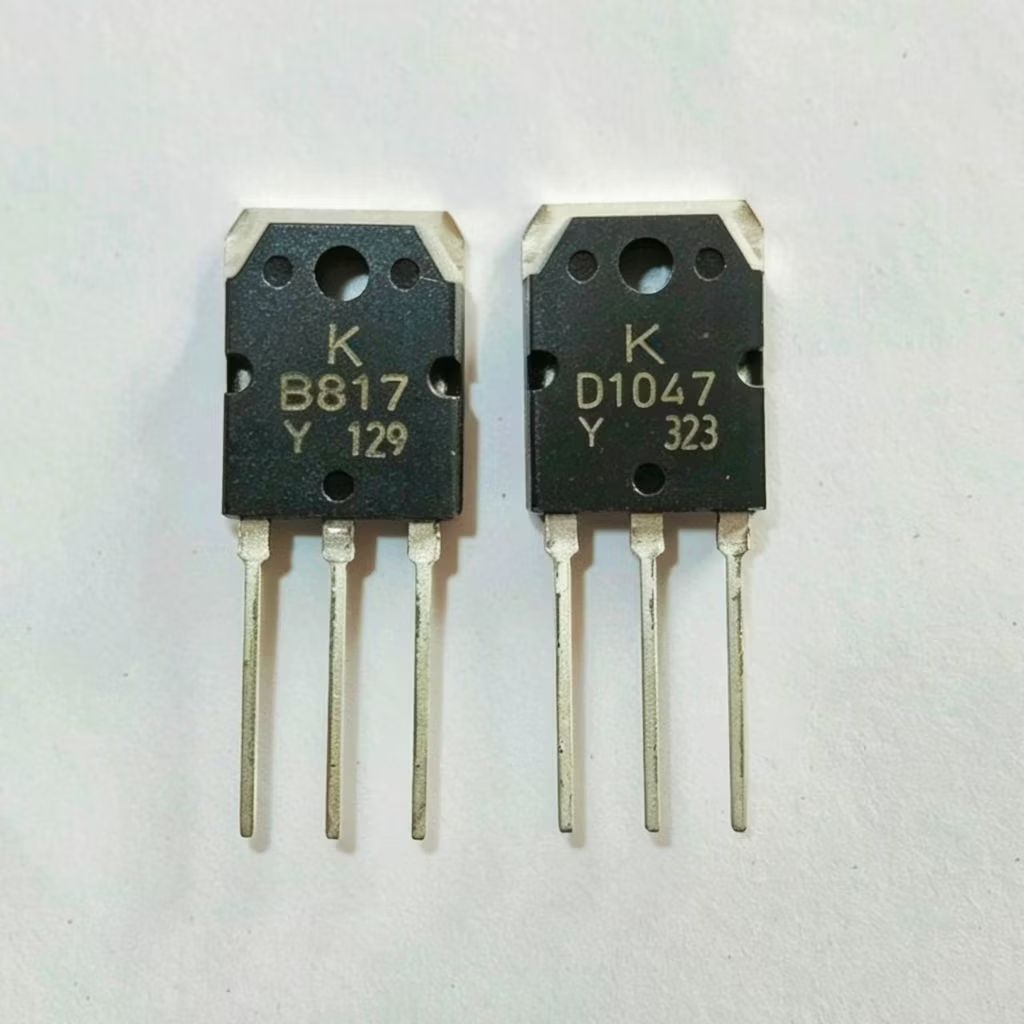 ทรานซิสเตอร์คู่ B817 & D1047 - ทรานซิสเตอร์เพาเวอร์แอมป์ TO-3P