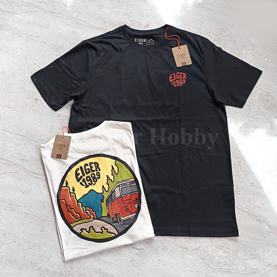 EIGER VANLIFE SS TSHIRT ORIGINAL EIGER 1989 เสื้อยืดผู้ชาย