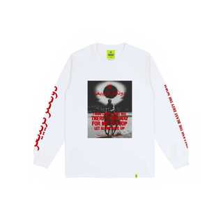 DUNKLER KRIEGER - Longsleeve Heavyweight Cotton 16s 240 GSM - WILDHORSE - White