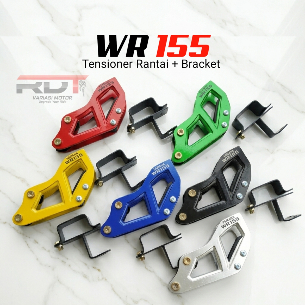 WR 155 ตัวปรับความตึงโซ่ วัสดุอลูมิเนียม Plus WR 155 เกียร์ Variation เหล็กวงเล็บโซ่ Stabilizer