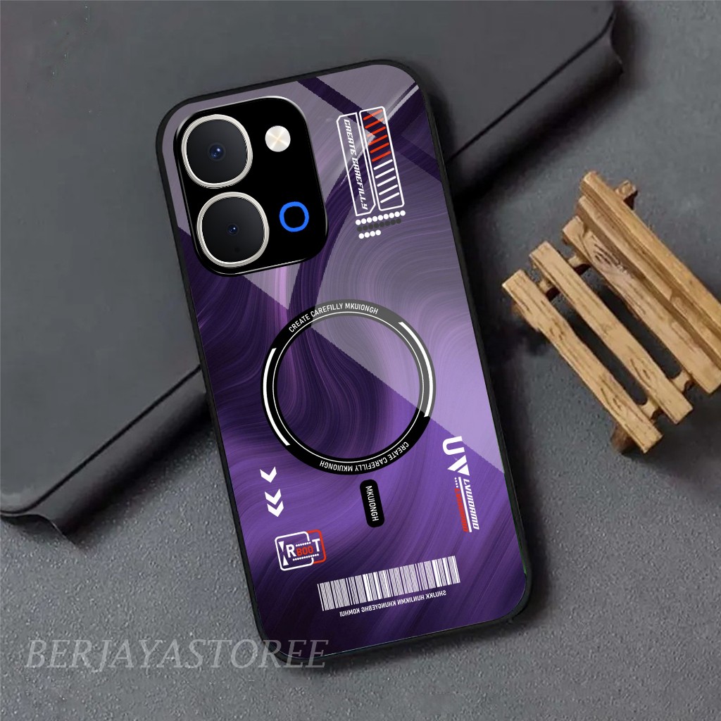 [MG1144] เคสสําหรับ Vivo Y31D Pro Y500i Y51 Pro ล่าสุด 2026 - Luxury Glossy Glass Softcase Vivo Y31D