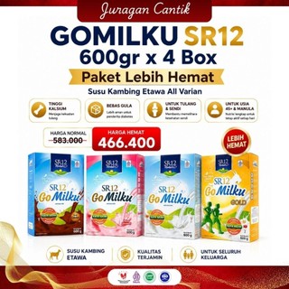 GOMILKU SR12 600GR PAKET HEMAT BUNDLING RESELLER