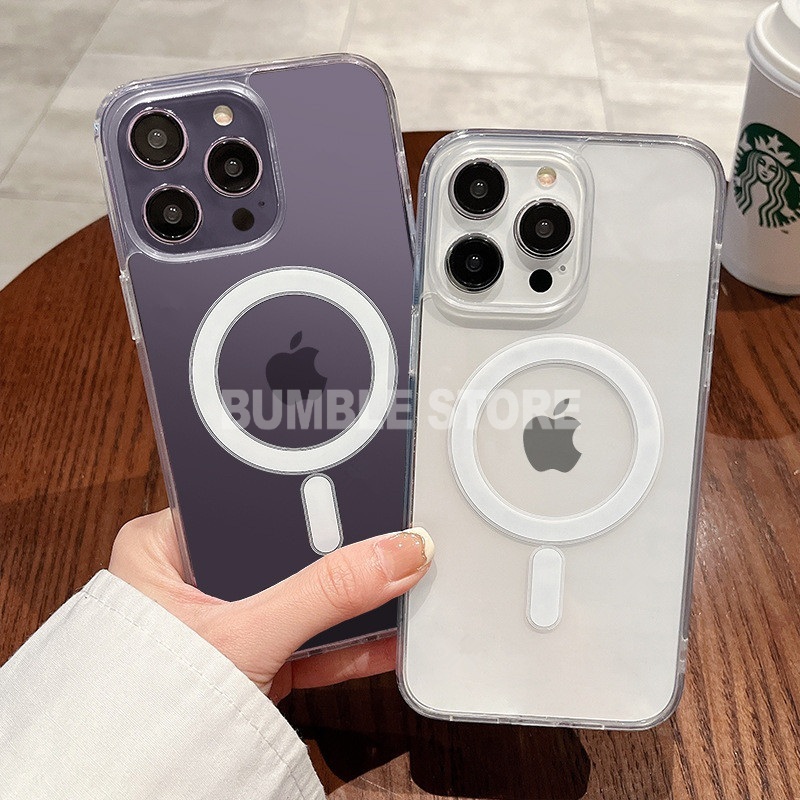 Magsafe Clear Case สําหรับ Google Pixel 9A Google Pixel 10 Pro กรณี Magsafe แม่เหล็กชาร์จไร้สาย CM-0