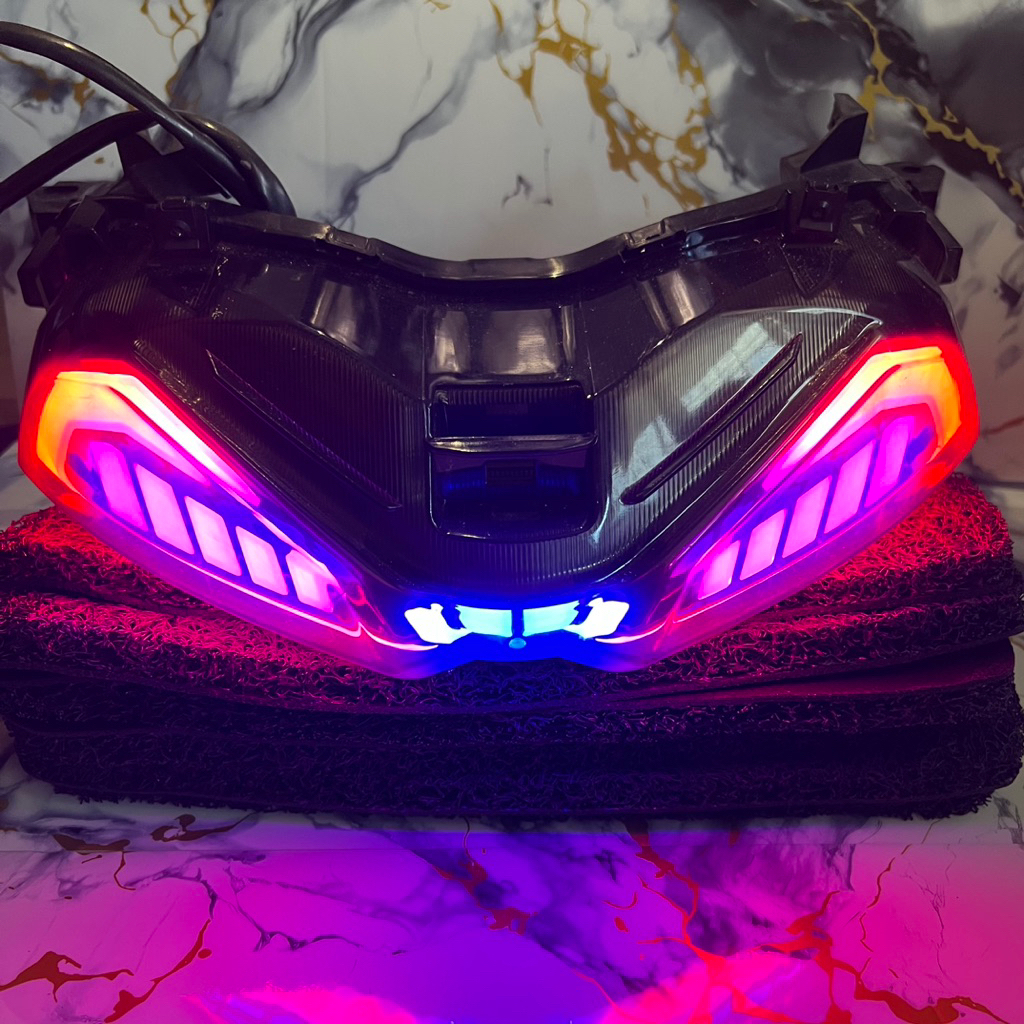 RGB stop LAMP REAR LAMP ใหม่-nmax RGB SEN STOP LAMP