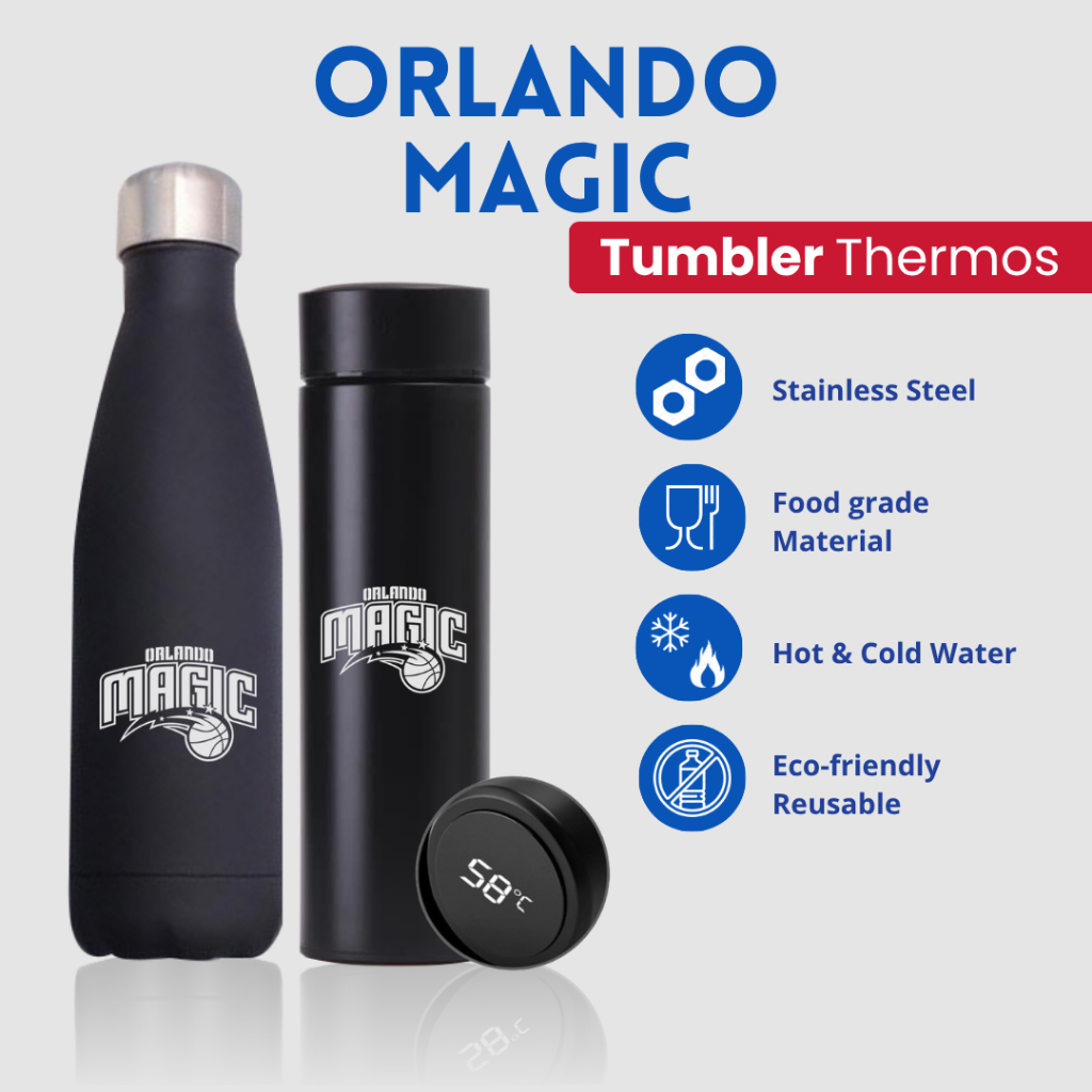 TERMOS ORLANDO MAGIC - TUMBLER THERMOS CUSTOM ORLANDO MAGIC ดีไซน์โลโก้