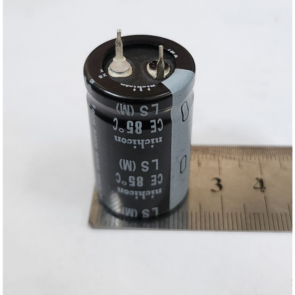 Elco Capacitor 150uf 400v 85oC Nichicon Original - ราคาต่อ 1 ชิ้น