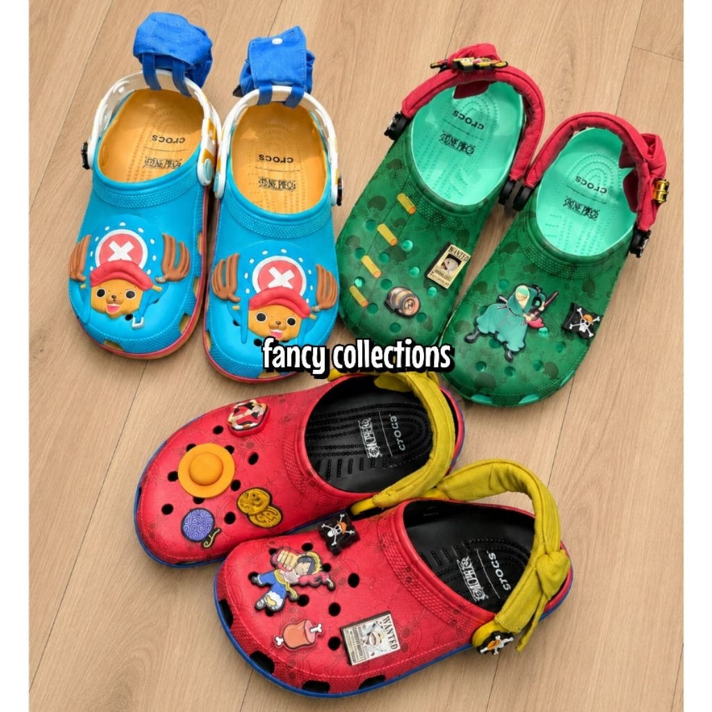 CROSC ONE PIECE CLASSIC CLOG LUFFY ZORO CHOPPER THOUSAND SUNNY SANDALS