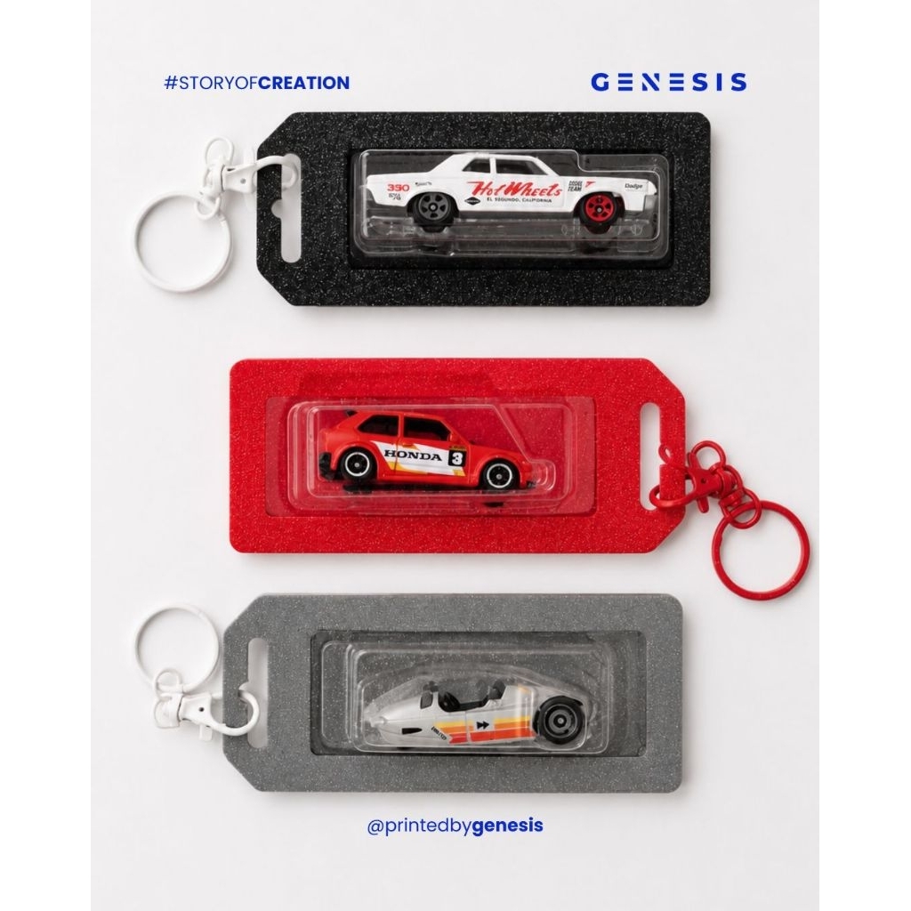 GANTUNGAN Hotwheels Blister Frame พวงกุญแจ | Hotwheels Keychain 3D Printing Frame