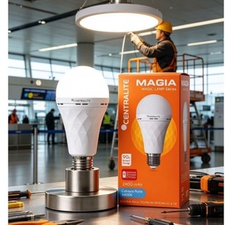 Lampu led emergency TIPE 9,12,18,24 MAGIA awet dan tahan lama