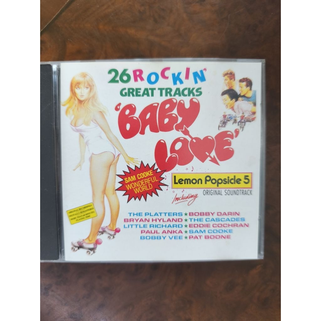 ซีดีเพลงต้นฉบับ BABY LOVE เพลงประกอบต้นฉบับ LEMON POPSICLE5 26 Rockin Great Tracks