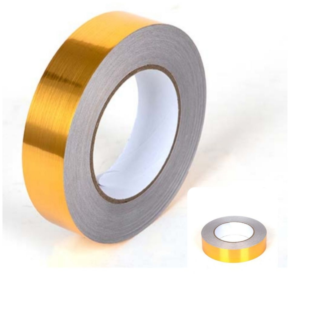 LIST GOLD STICKER UK 2CM X 50MTR