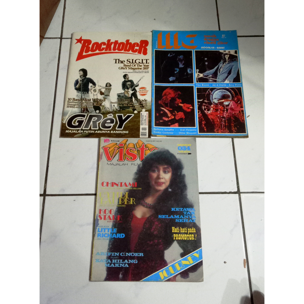 MUSIC MAGAZINE - PACKAGE OF 3 MAGAZINE