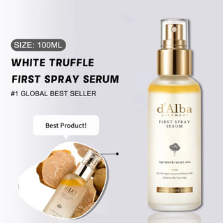 D'ALBA White Truffle First Spray Serum 100ML - Anti Aging, Hydrating, Untuk Kulit Kering